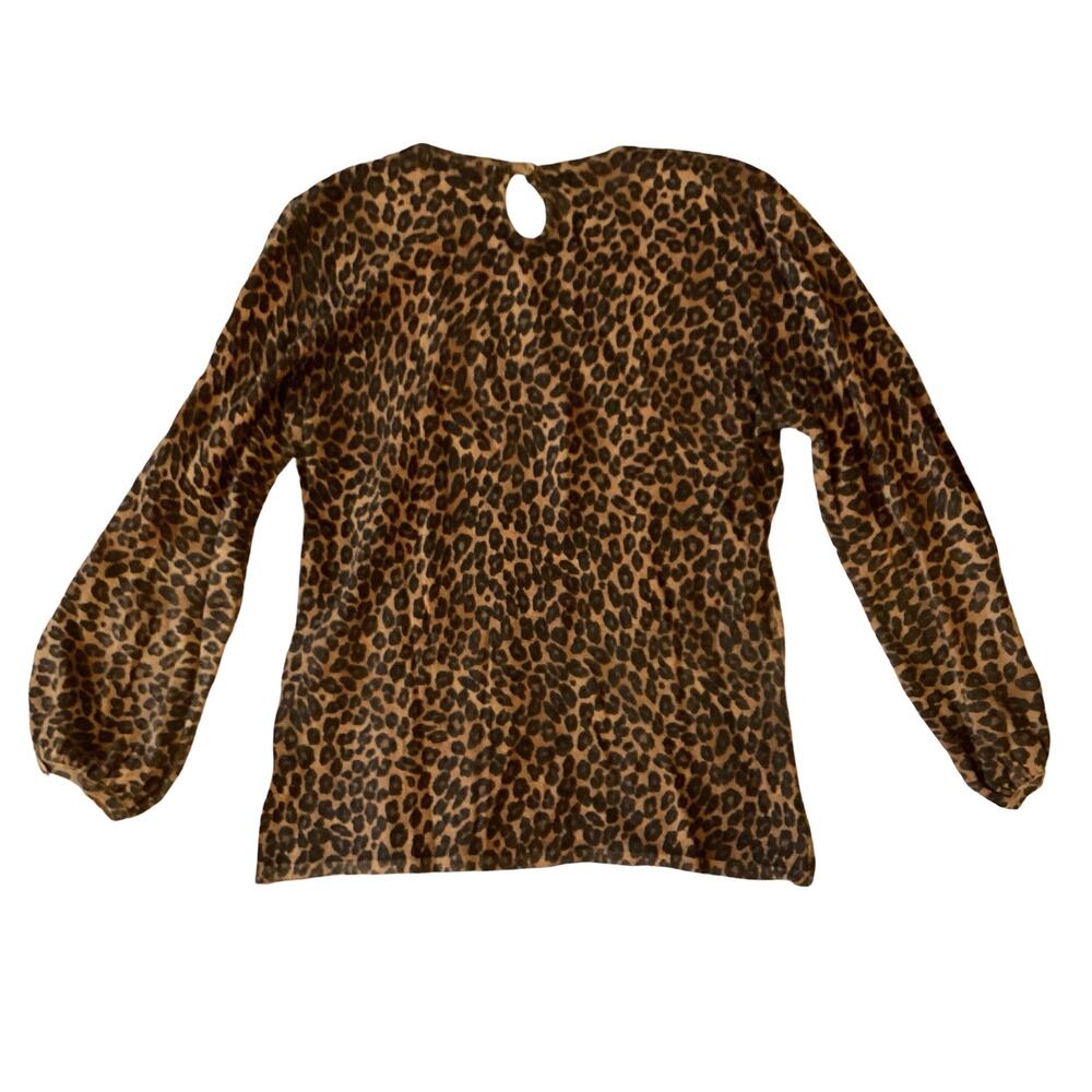 George Leopard Print Top - Picture 5 of 5